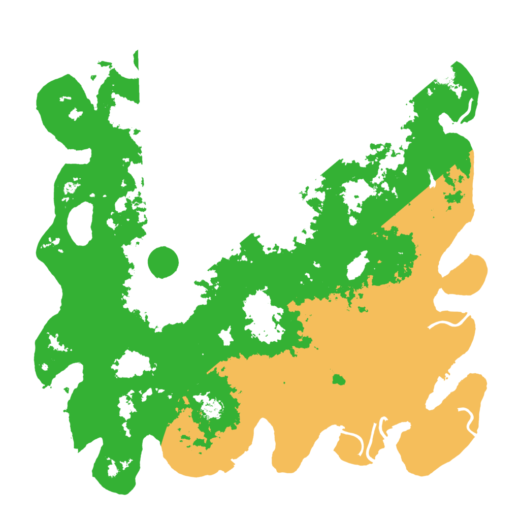 Biome Rust Map: Procedural Map, Size: 4500, Seed: 1300897301