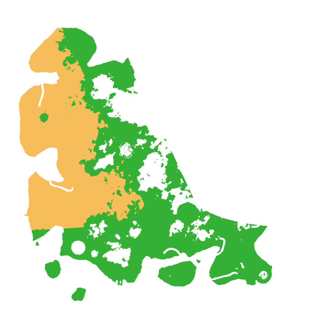 Biome Rust Map: Procedural Map, Size: 3950, Seed: 62231639