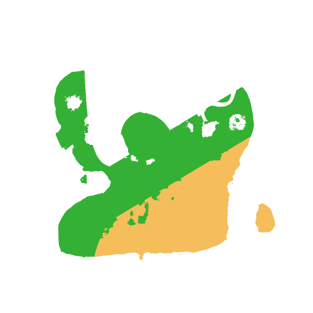 Biome Rust Map: Procedural Map, Size: 1900, Seed: 11164