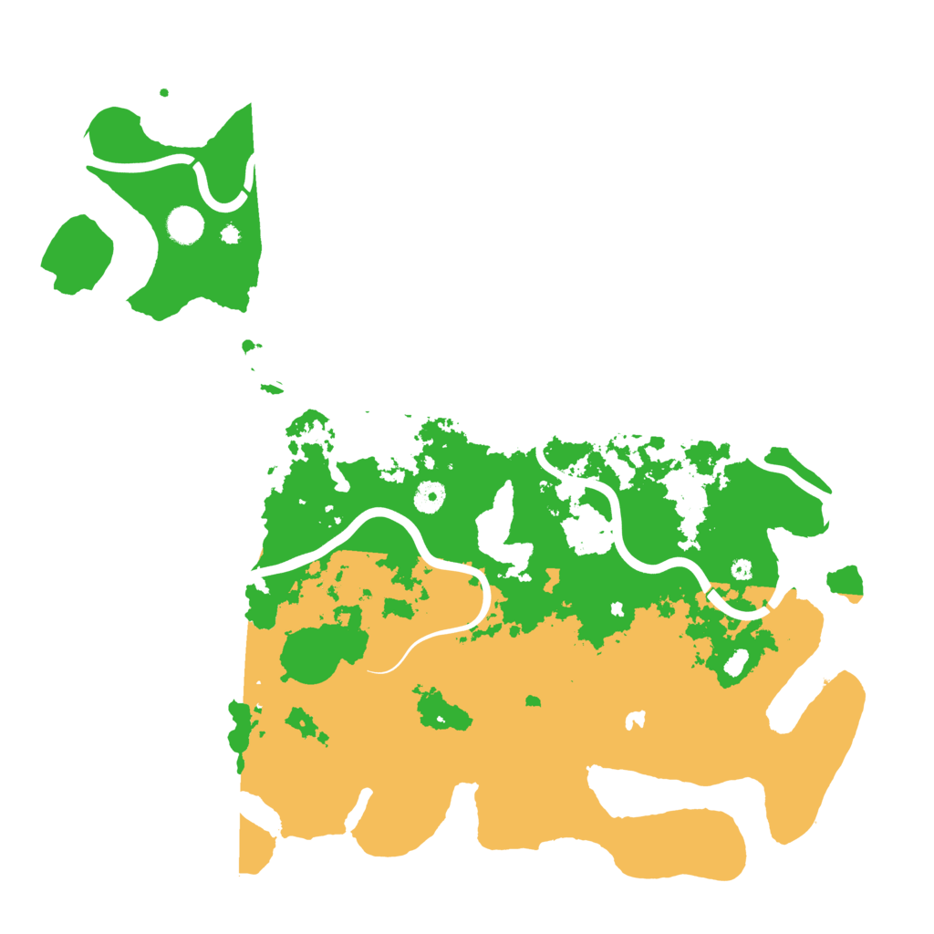 Biome Rust Map: Procedural Map, Size: 4400, Seed: 42554878