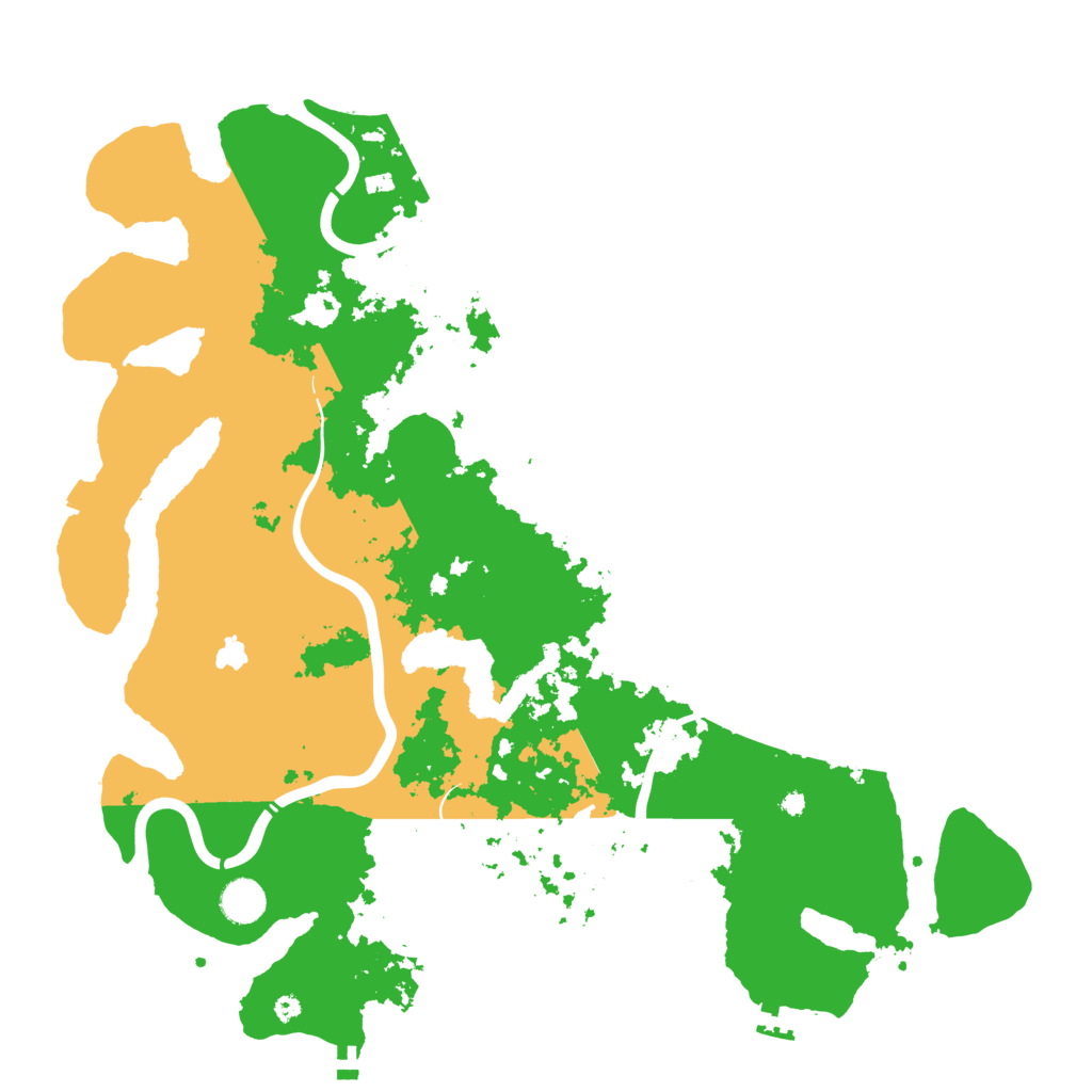 Biome Rust Map: Procedural Map, Size: 4250, Seed: 65769304