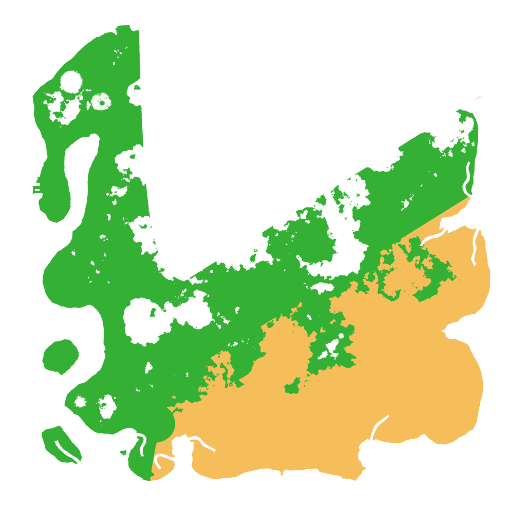 Biome Rust Map: Procedural Map, Size: 4250, Seed: 60722058