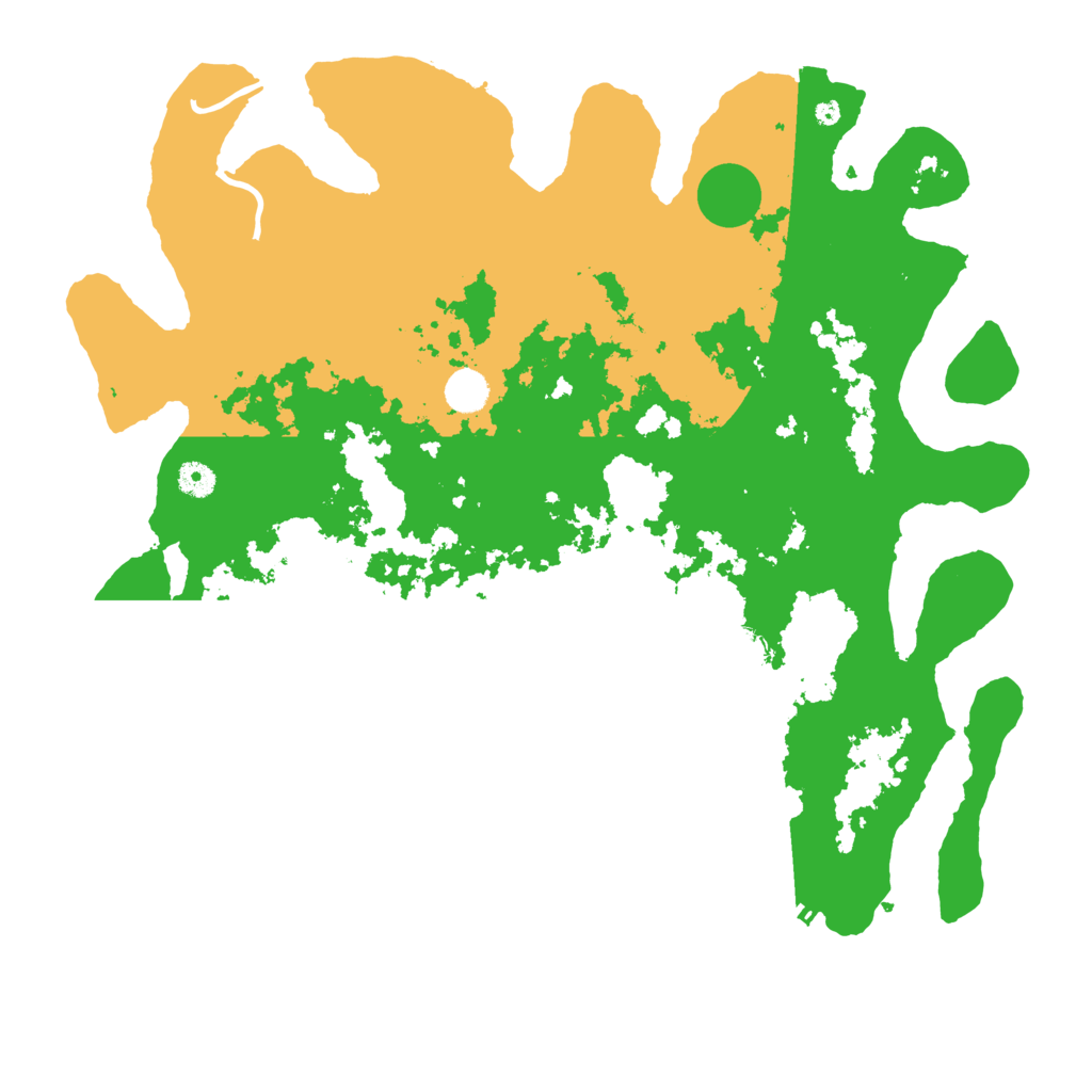 Biome Rust Map: Procedural Map, Size: 4500, Seed: 1664124050