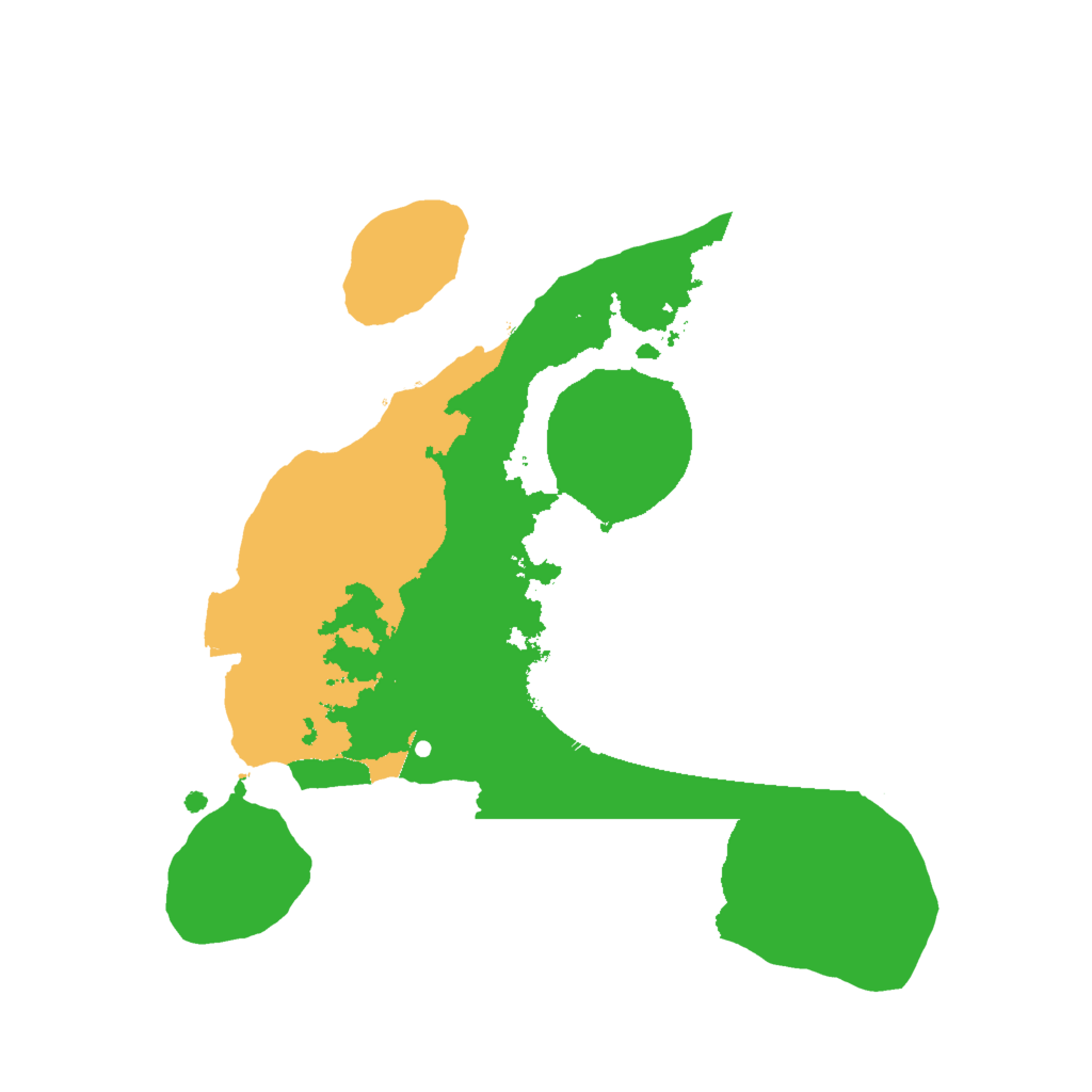 Biome Rust Map: Procedural Map, Size: 2000, Seed: 1673339547