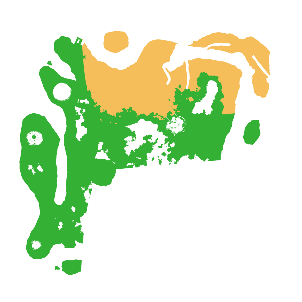 Biome Rust Map: Procedural Map, Size: 3000, Seed: 1745098409