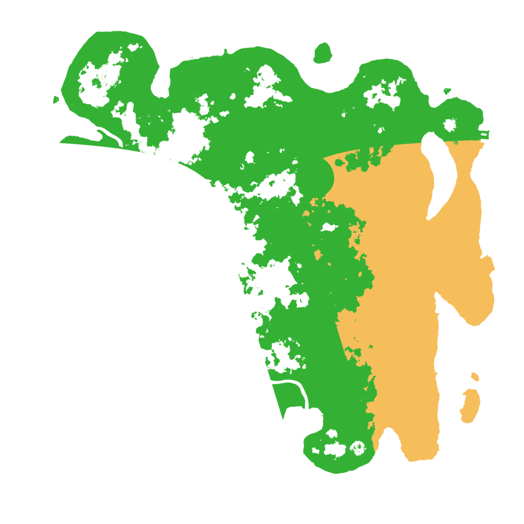 Biome Rust Map: Procedural Map, Size: 3700, Seed: 447971124