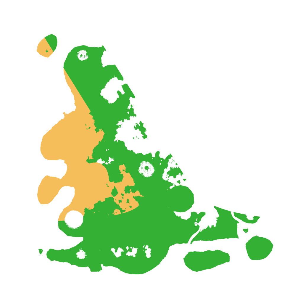 Biome Rust Map: Procedural Map, Size: 3000, Seed: 63121