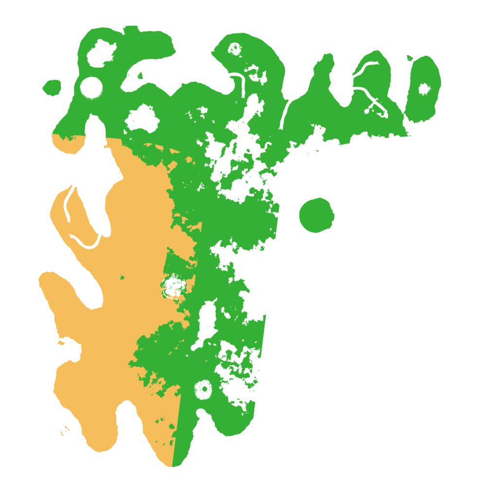 Biome Rust Map: Procedural Map, Size: 4000, Seed: 3411