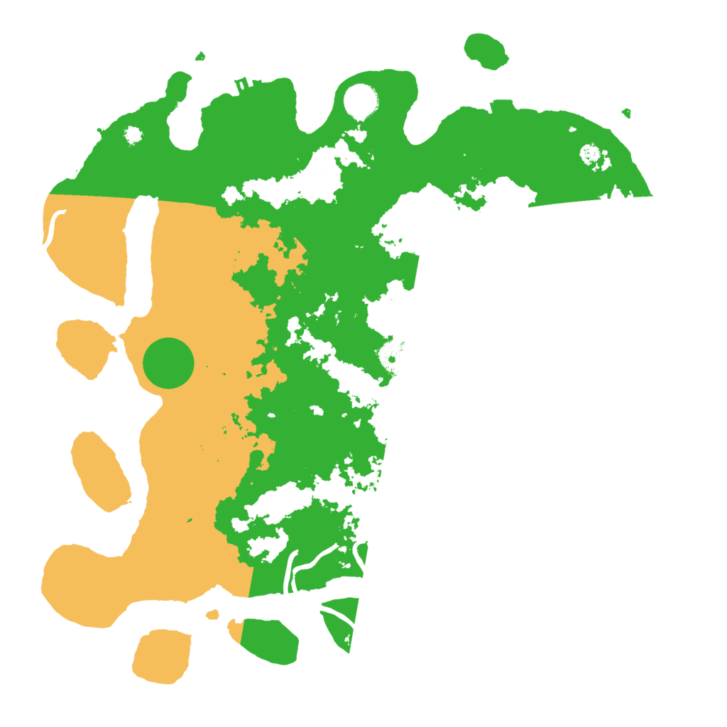 Biome Rust Map: Procedural Map, Size: 3750, Seed: 1439406550