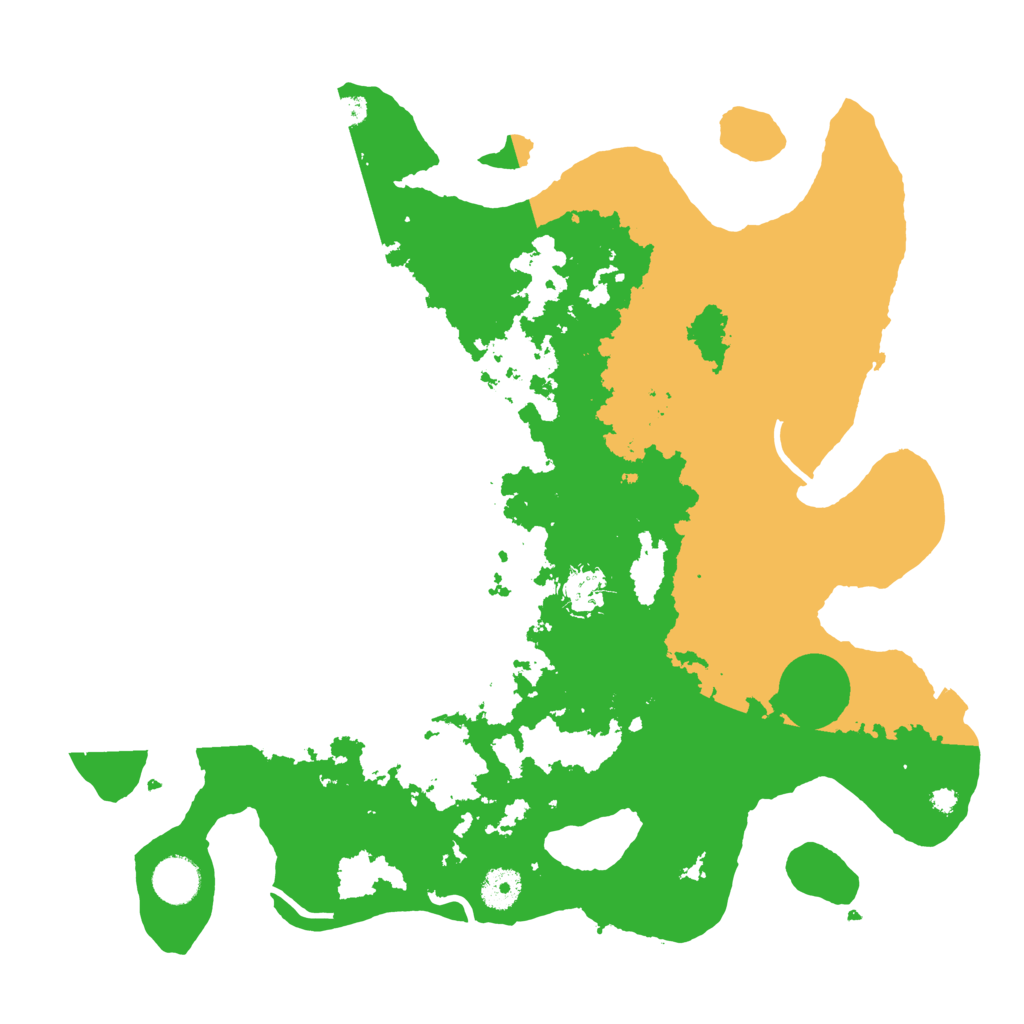 Biome Rust Map: Procedural Map, Size: 3800, Seed: 34499331