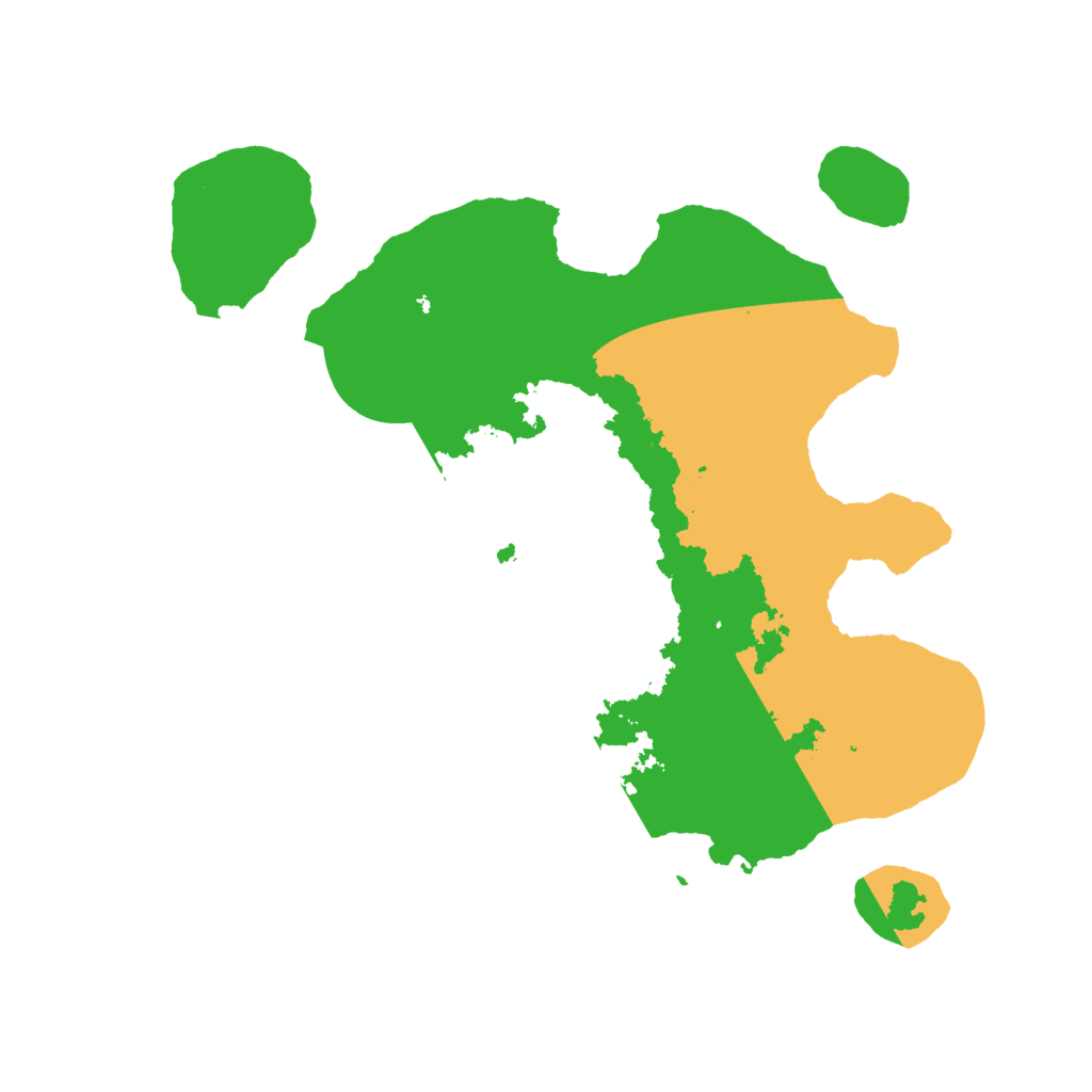 Biome Rust Map: Barren, Size: 2500, Seed: 969633287
