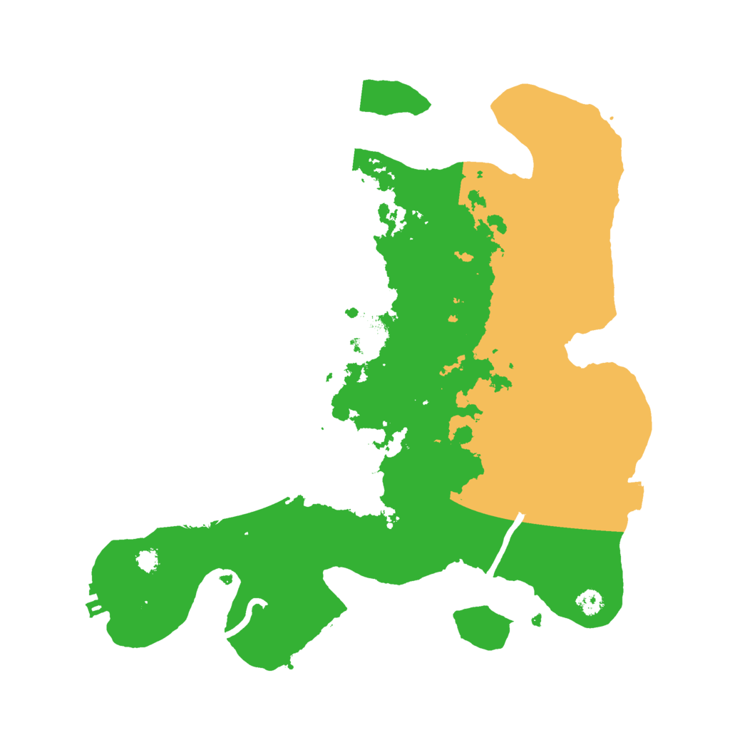 Biome Rust Map: Procedural Map, Size: 3000, Seed: 59212