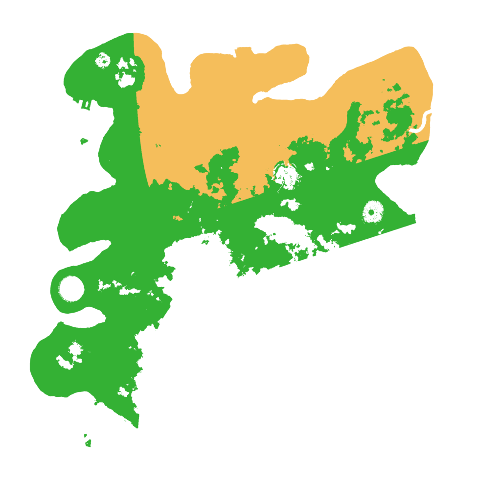 Biome Rust Map: Procedural Map, Size: 3500, Seed: 1408684384