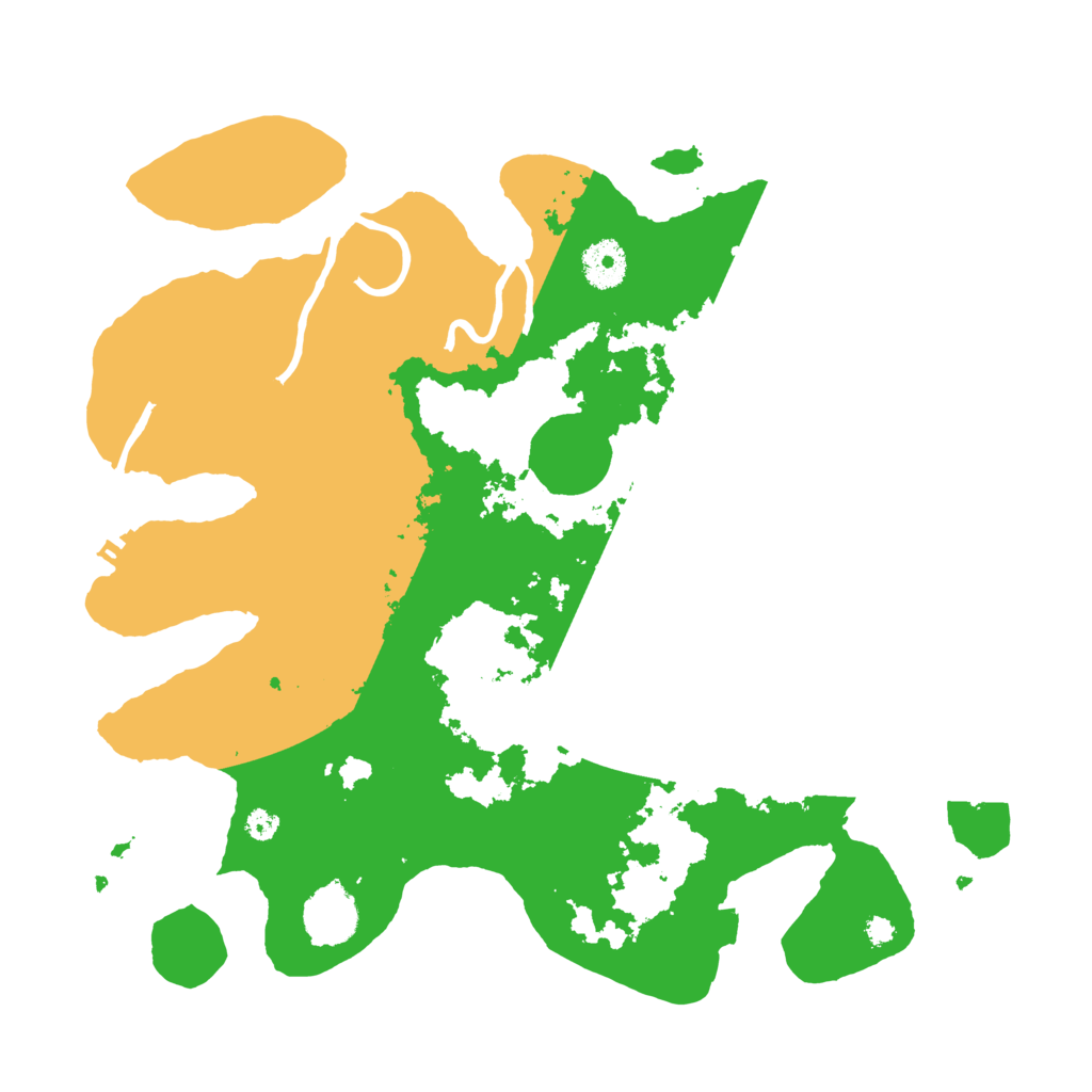 Biome Rust Map: Procedural Map, Size: 3550, Seed: 71969364