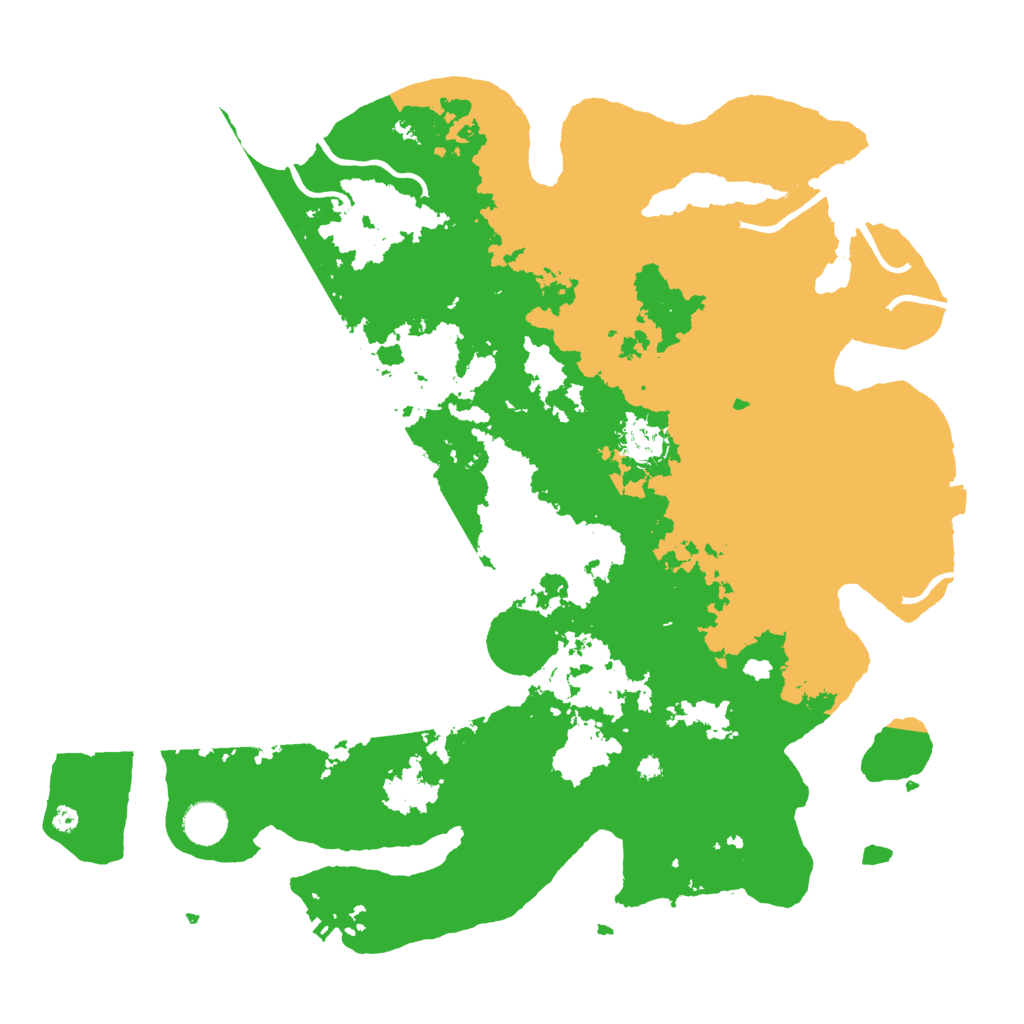 Biome Rust Map: Procedural Map, Size: 4100, Seed: 72936123