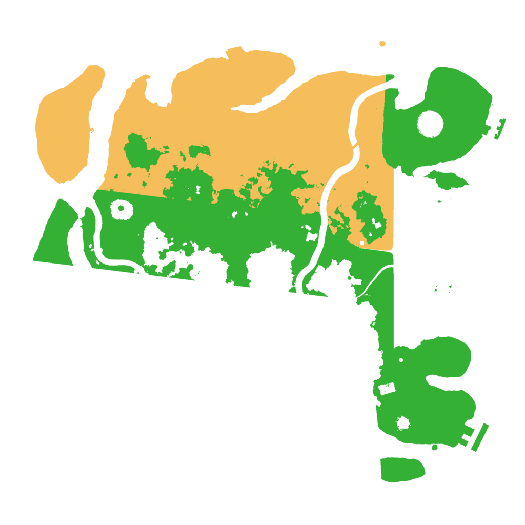 Biome Rust Map: Procedural Map, Size: 3600, Seed: 89331040