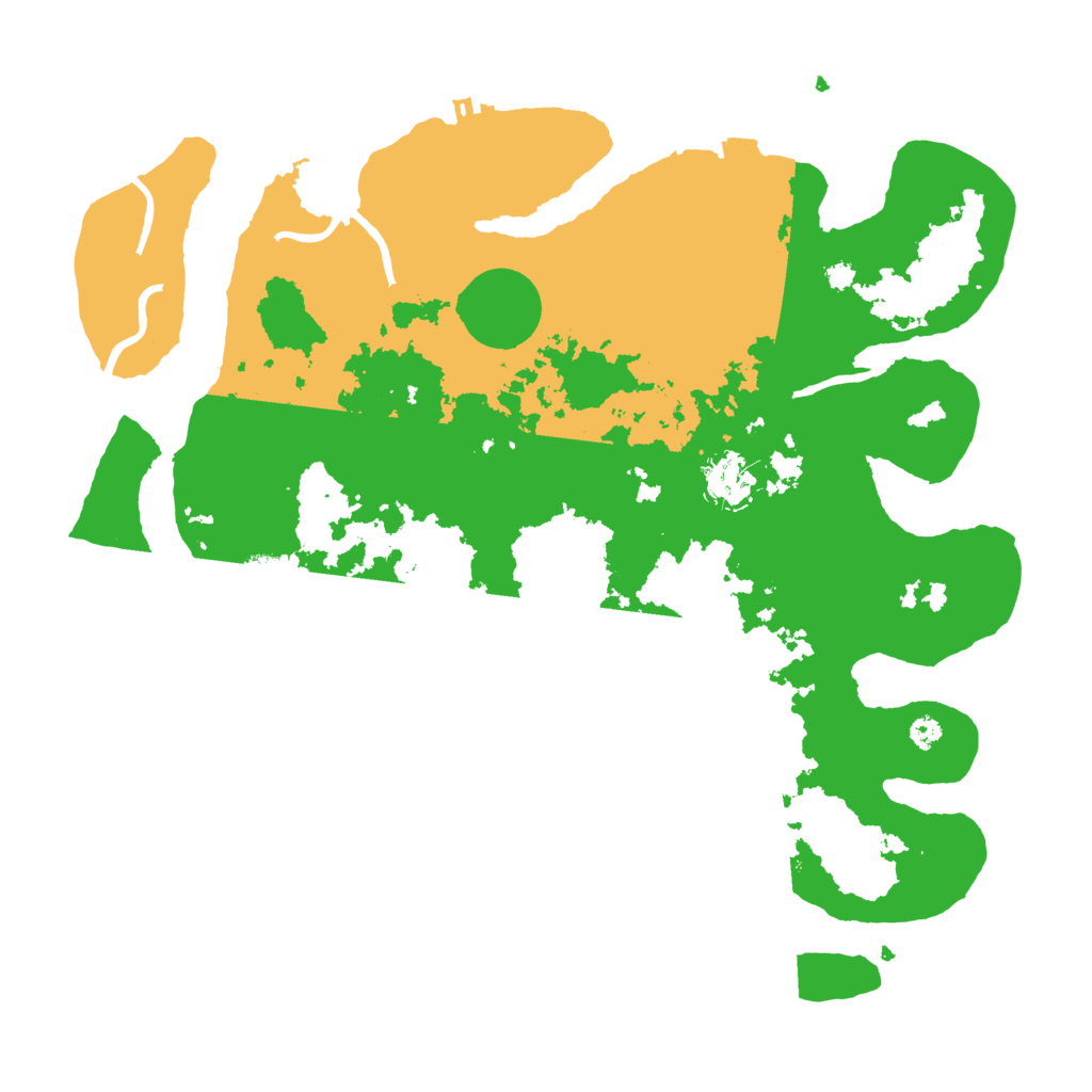 Biome Rust Map: Procedural Map, Size: 3600, Seed: 89331040