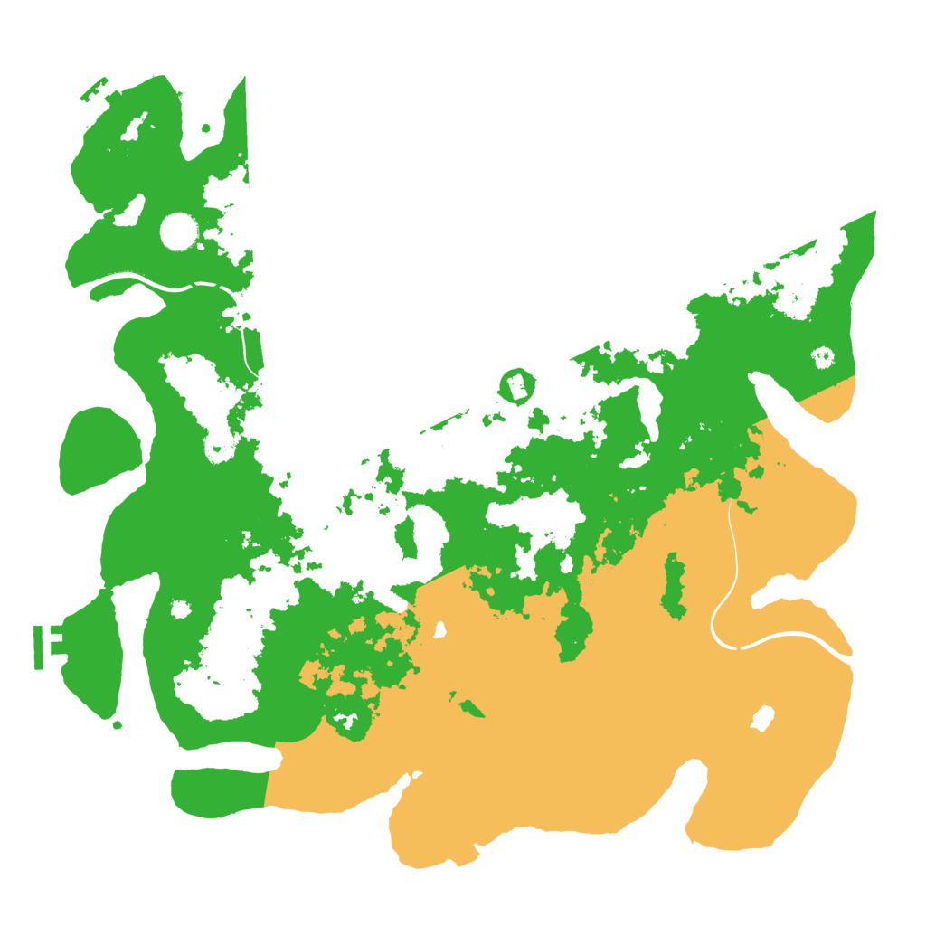 Biome Rust Map: Procedural Map, Size: 4250, Seed: 706277057