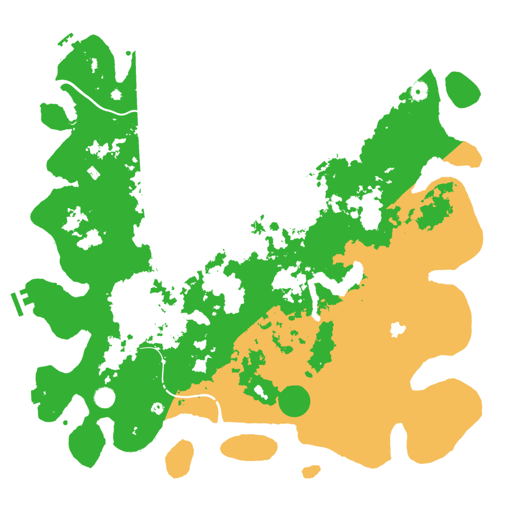 Biome Rust Map: Procedural Map, Size: 4250, Seed: 335015473