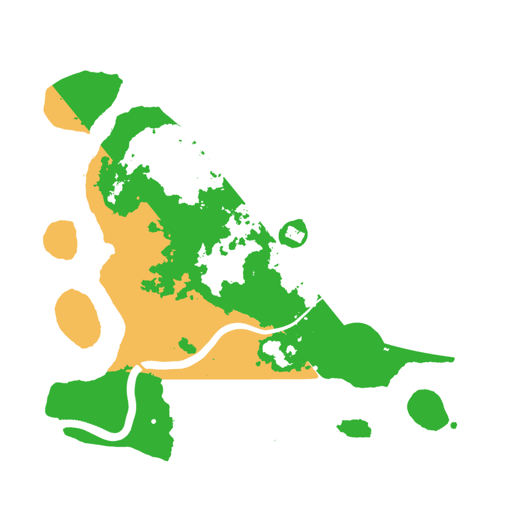 Biome Rust Map: Procedural Map, Size: 3000, Seed: 973771