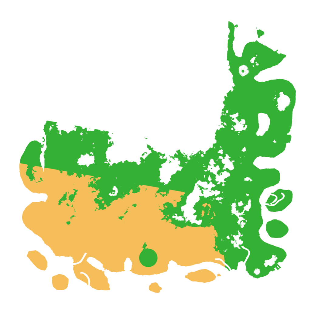 Biome Rust Map: Procedural Map, Size: 4500, Seed: 196584699