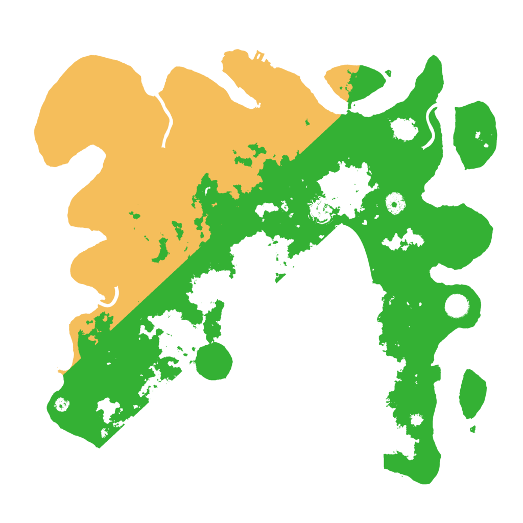 Biome Rust Map: Procedural Map, Size: 3850, Seed: 37591738