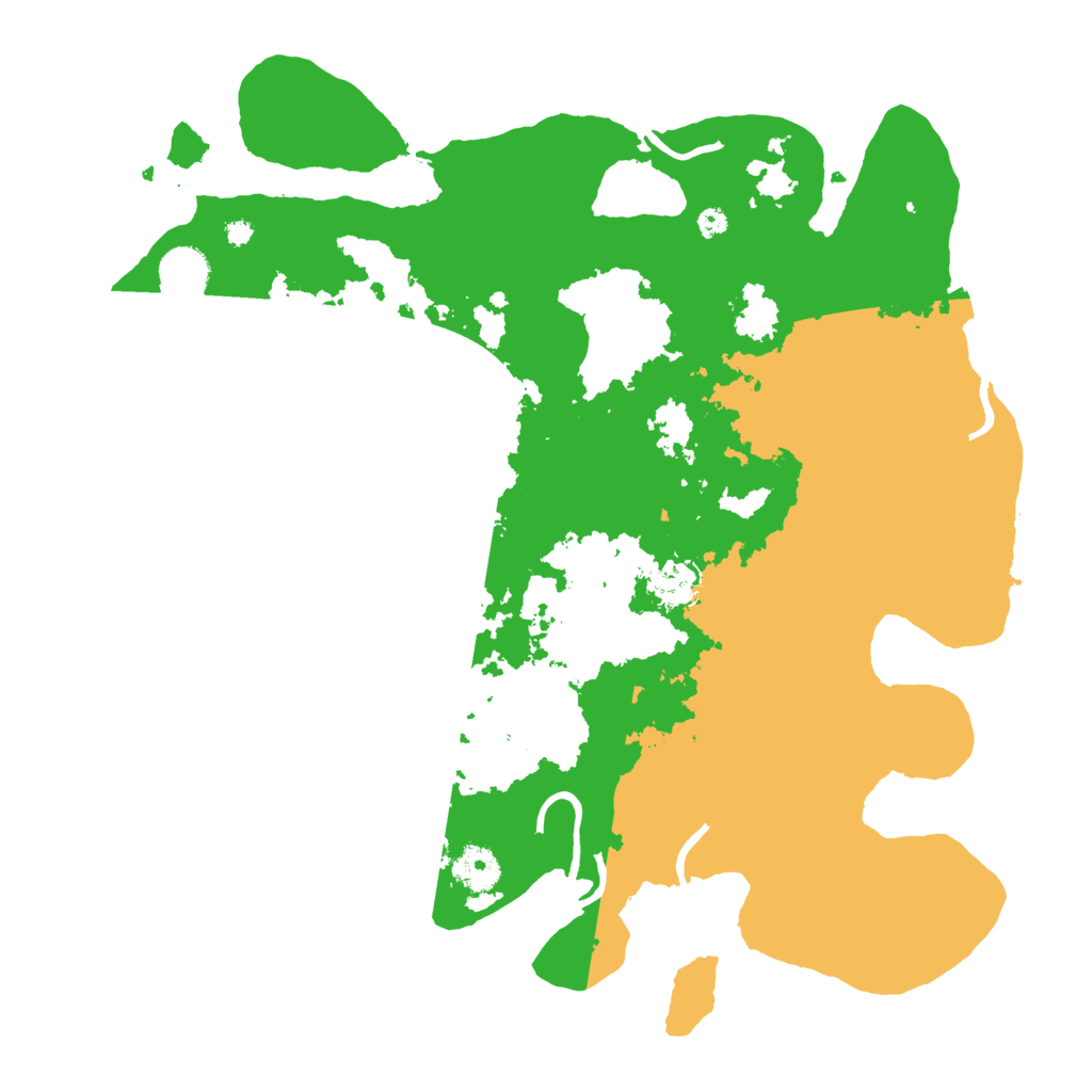 Biome Rust Map: Procedural Map, Size: 3847, Seed: 588112174