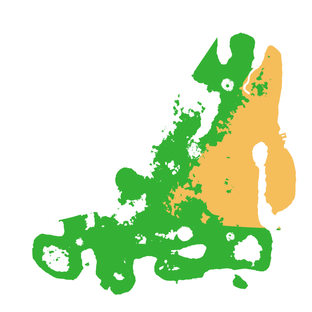 Biome Rust Map: Procedural Map, Size: 3800, Seed: 20363960
