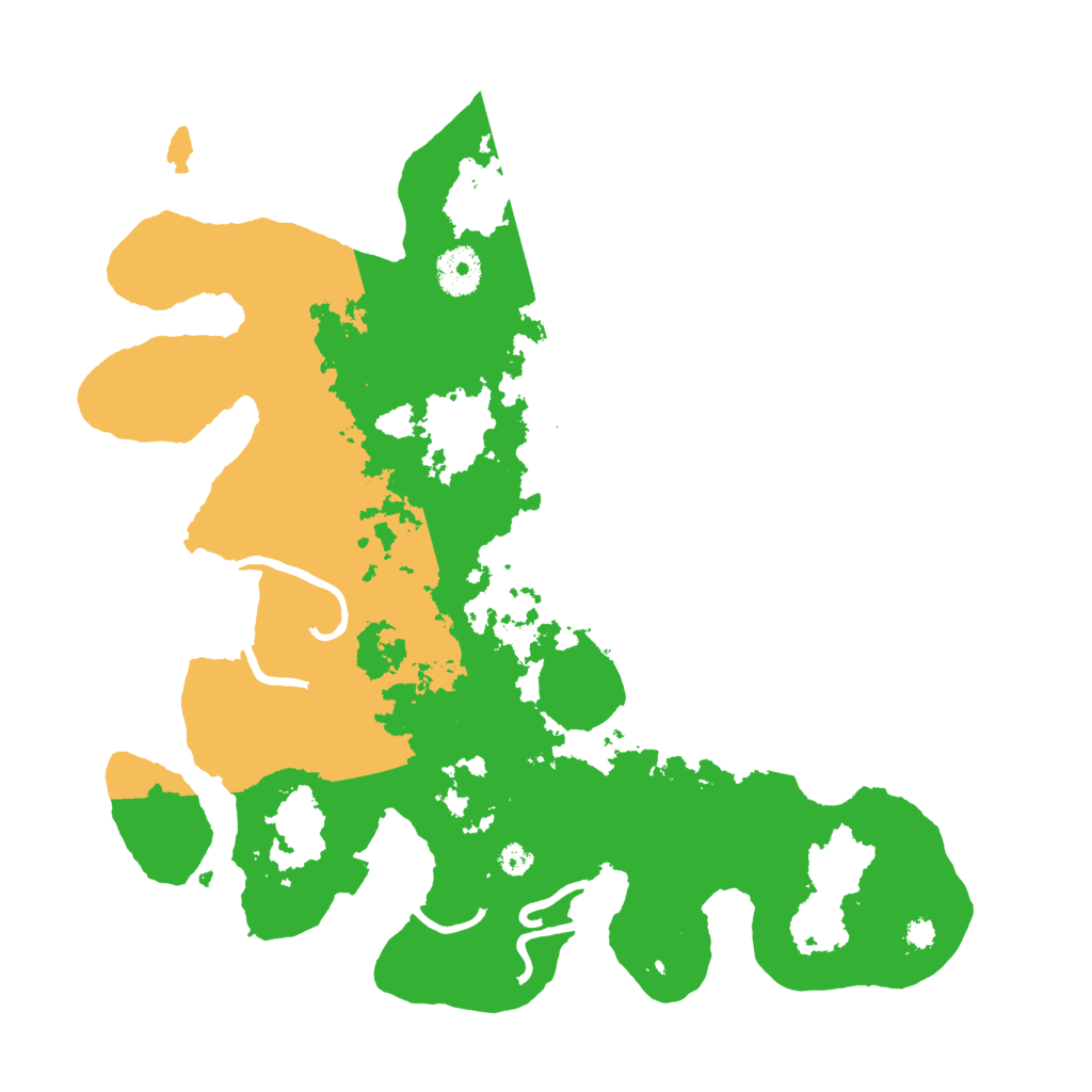 Biome Rust Map: Procedural Map, Size: 3500, Seed: 1523670109