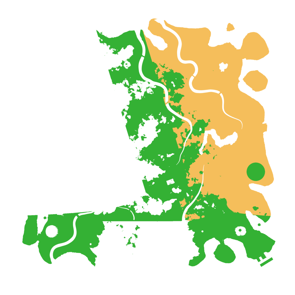 Biome Rust Map: Procedural Map, Size: 4250, Seed: 1179334063