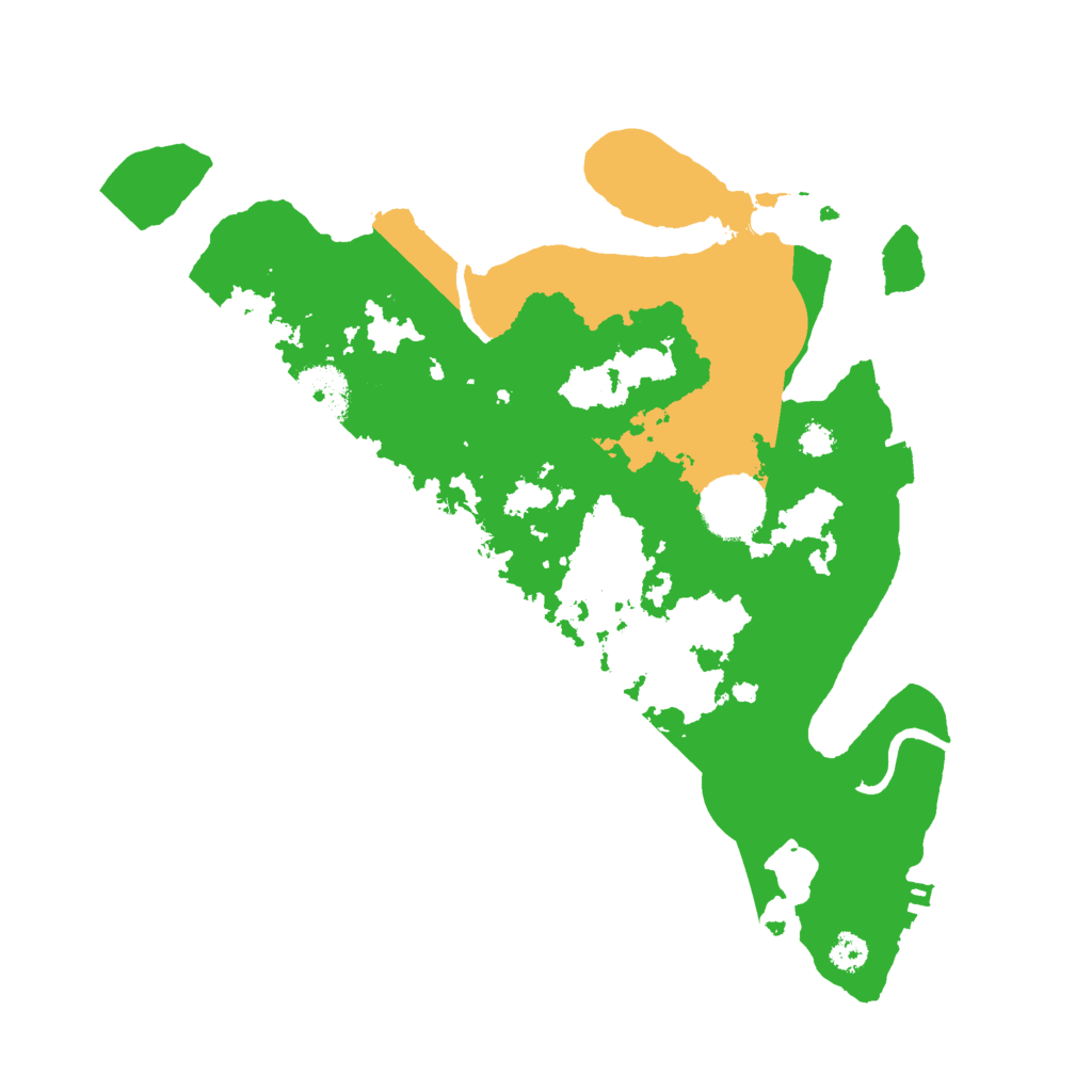 Biome Rust Map: Procedural Map, Size: 3000, Seed: 555506998