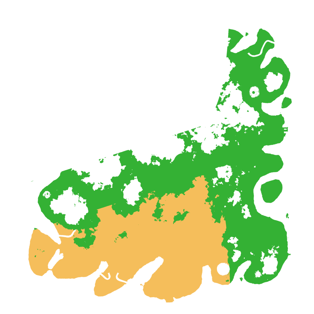 Biome Rust Map: Procedural Map, Size: 4500, Seed: 883613873