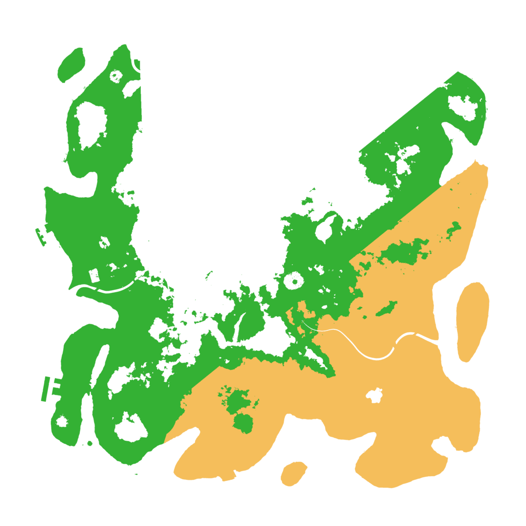 Biome Rust Map: Procedural Map, Size: 4250, Seed: 157323506