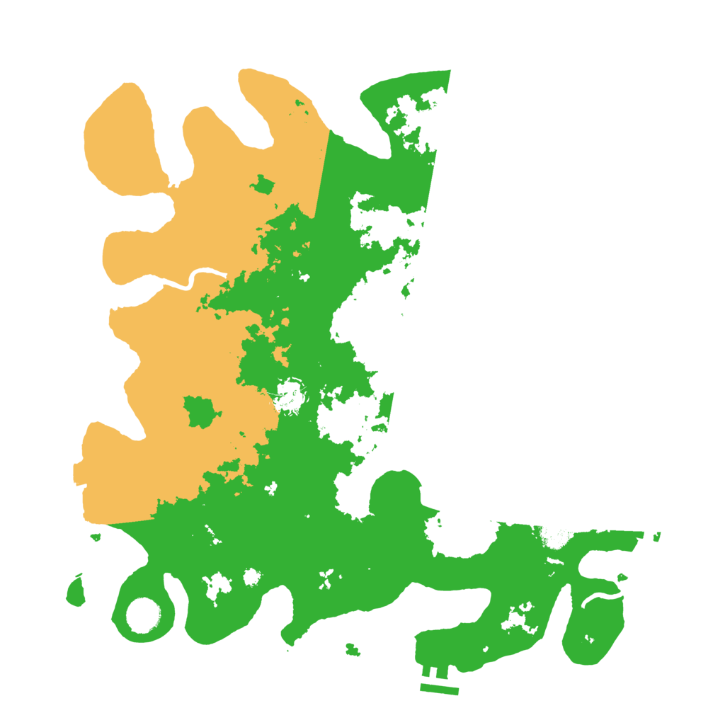 Biome Rust Map: Procedural Map, Size: 3800, Seed: 511234111