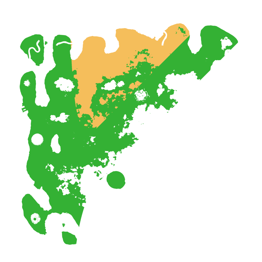 Biome Rust Map: Procedural Map, Size: 3950, Seed: 28673682