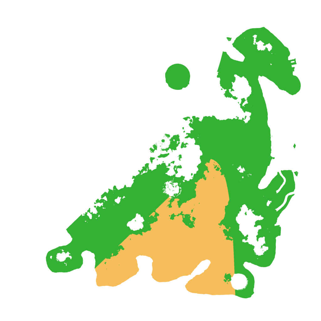 Biome Rust Map: Procedural Map, Size: 3500, Seed: 857498177