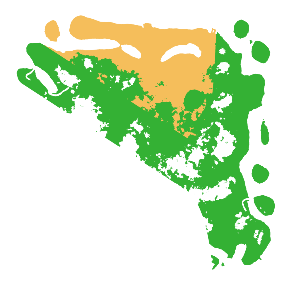 Biome Rust Map: Procedural Map, Size: 4250, Seed: 1248134917