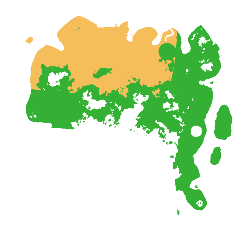 Biome Rust Map: Procedural Map, Size: 3800, Seed: 406880293