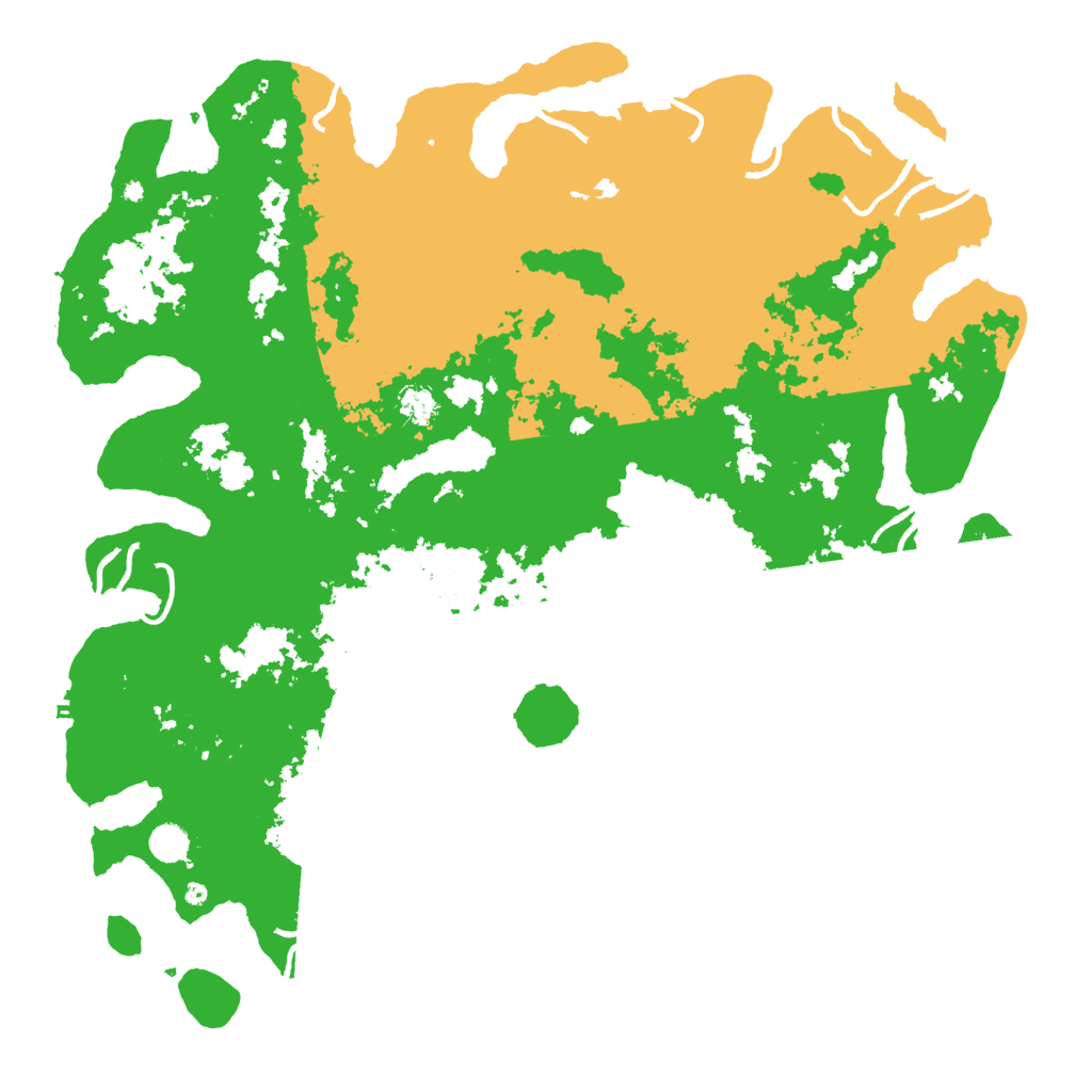 Biome Rust Map: Procedural Map, Size: 5000, Seed: 968205891