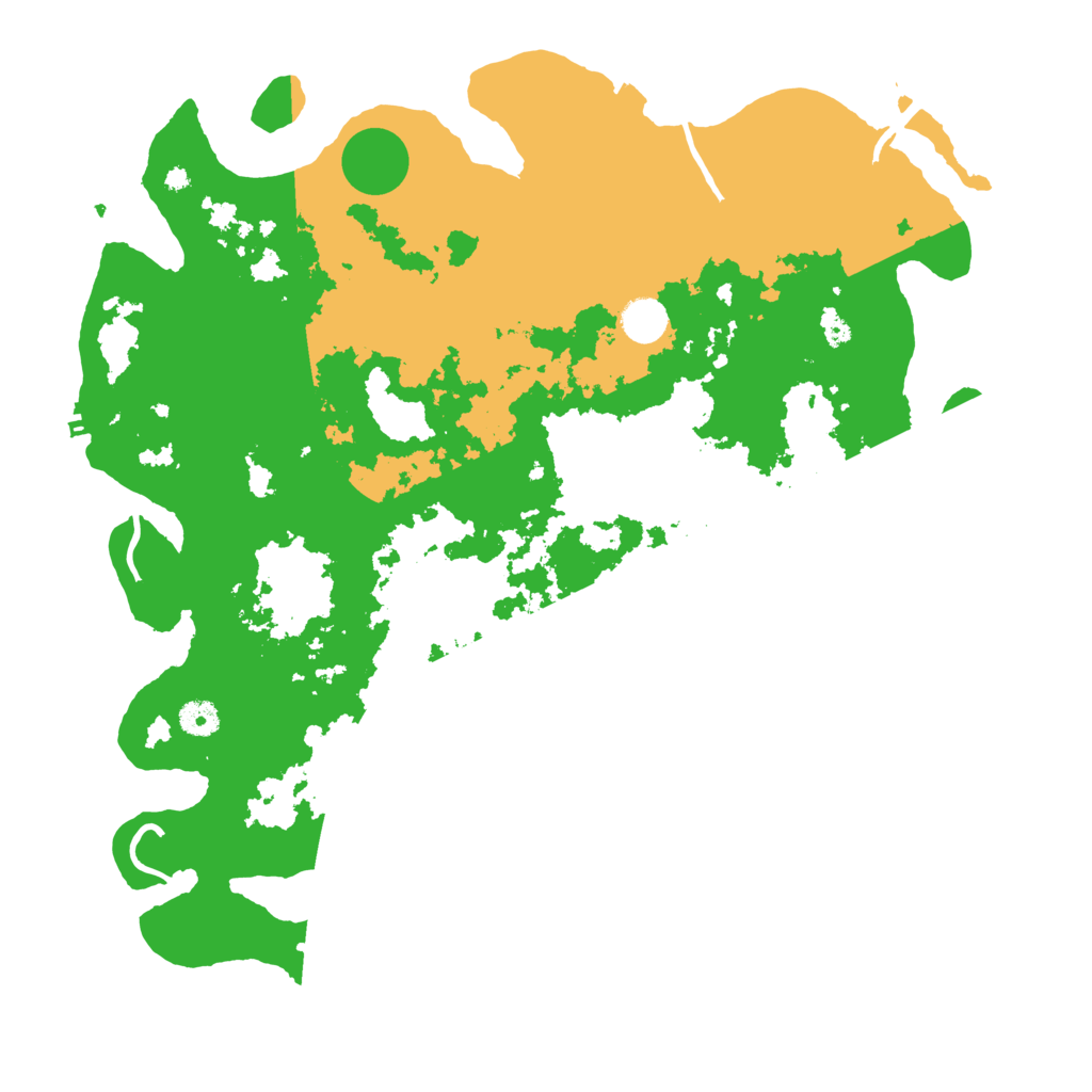 Biome Rust Map: Procedural Map, Size: 4300, Seed: 30670041