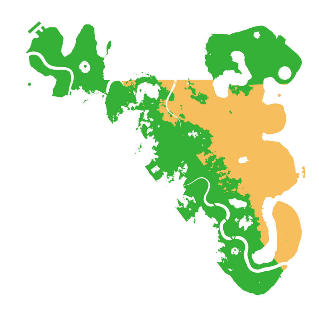 Biome Rust Map: Procedural Map, Size: 4250, Seed: 68296346
