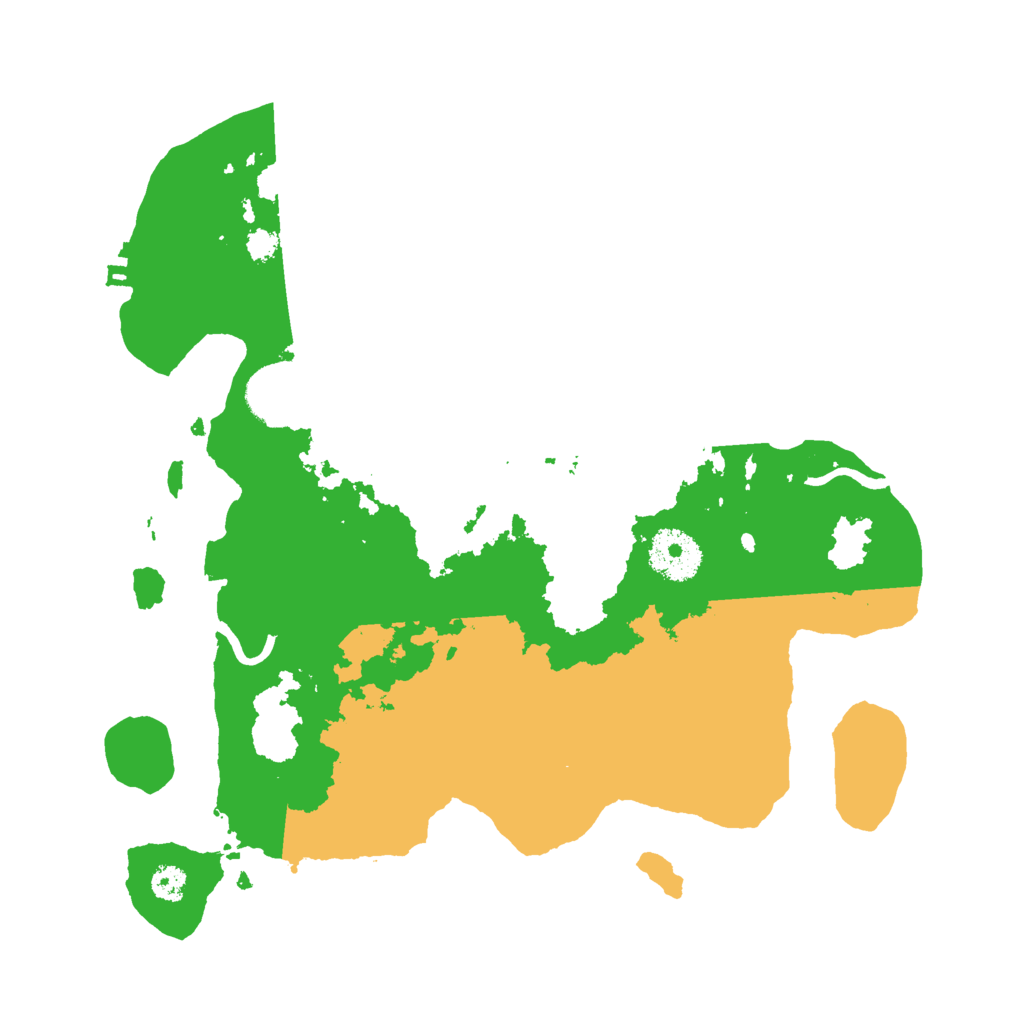 Biome Rust Map: Procedural Map, Size: 3000, Seed: 118314951