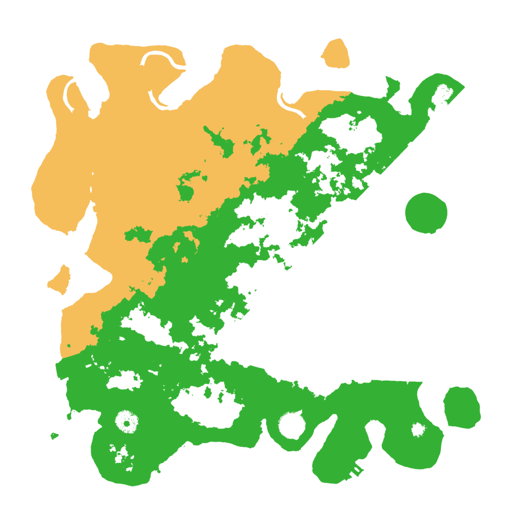 Biome Rust Map: Procedural Map, Size: 3500, Seed: 1195377117