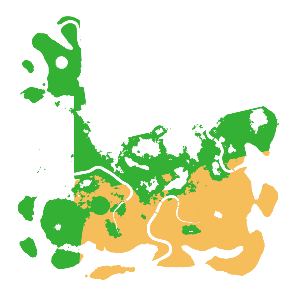 Biome Rust Map: Procedural Map, Size: 4250, Seed: 1245344388