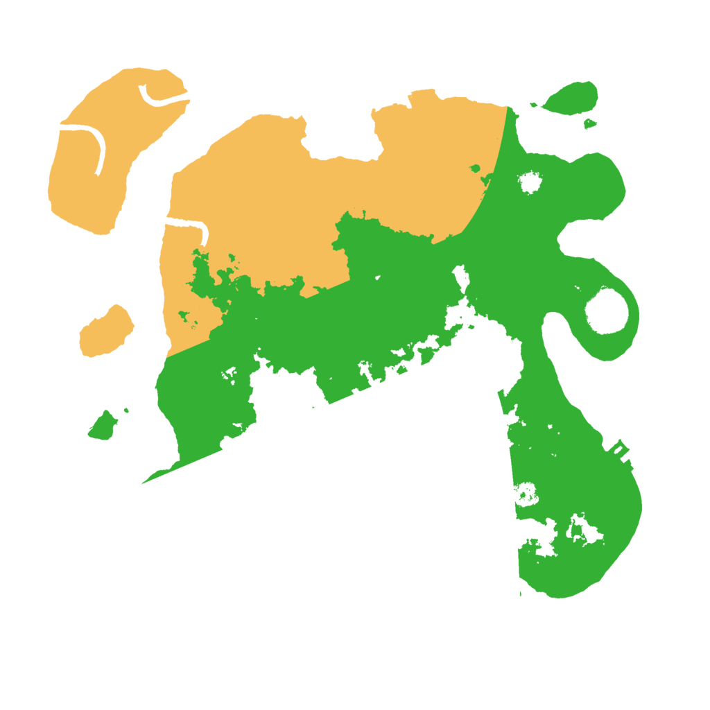 Biome Rust Map: Procedural Map, Size: 3000, Seed: 9855214