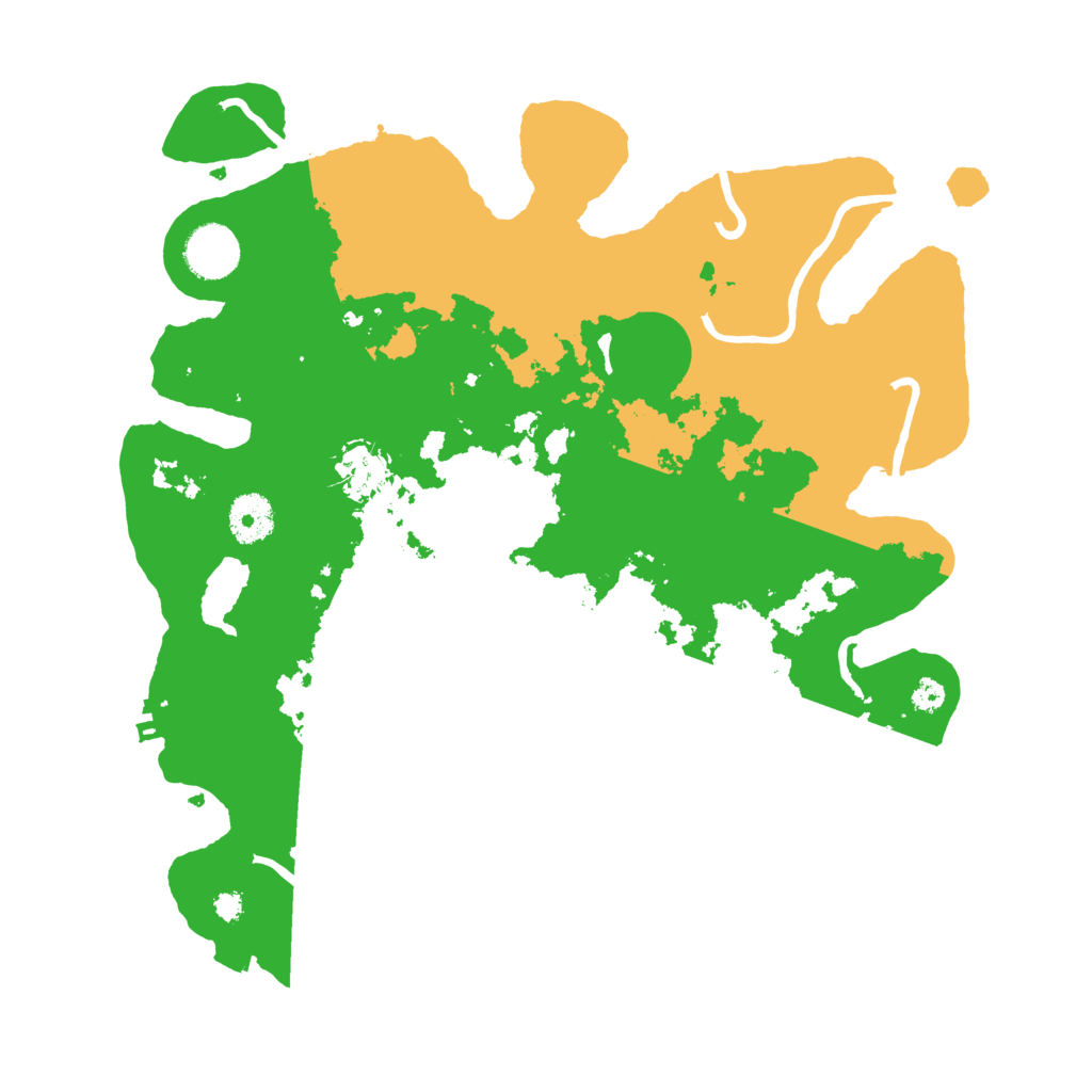 Biome Rust Map: Procedural Map, Size: 3500, Seed: 2122796460