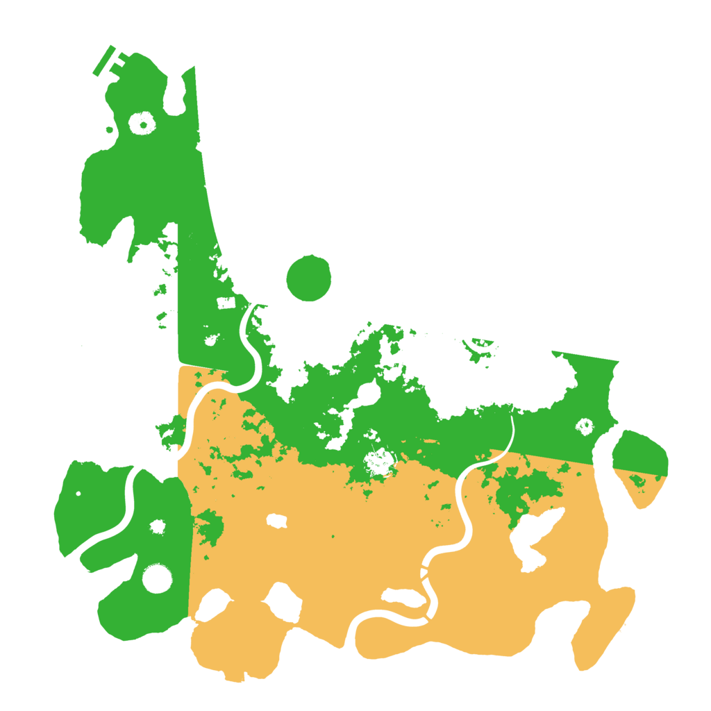 Biome Rust Map: Procedural Map, Size: 4250, Seed: 80081351