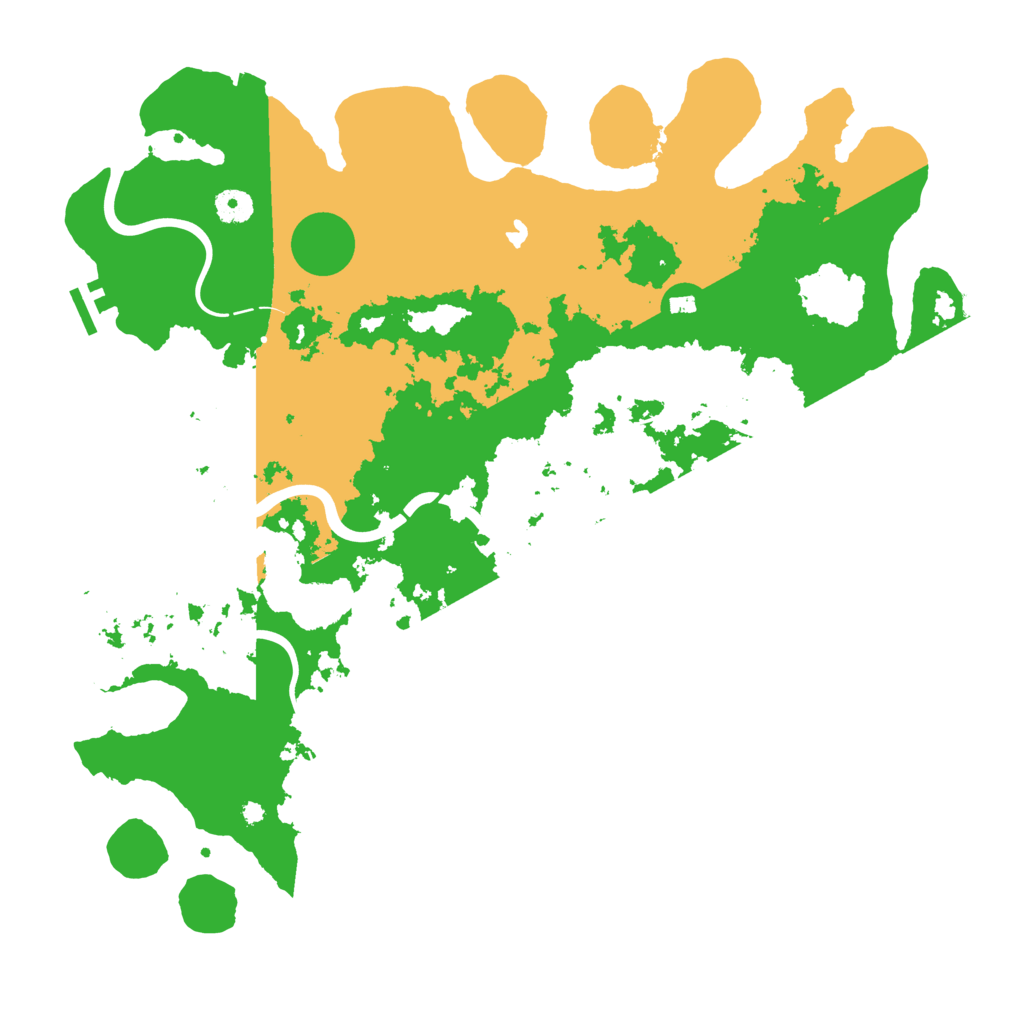 Biome Rust Map: Procedural Map, Size: 4250, Seed: 7235611