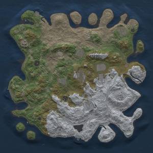 Thumbnail Rust Map: Procedural Map, Size: 4250, Seed: 7235611, 18 Monuments