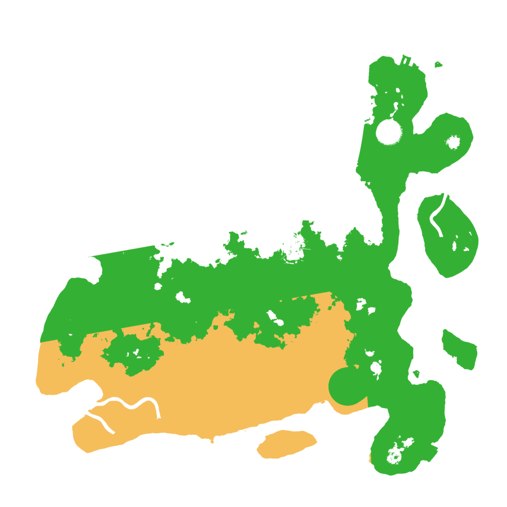 Biome Rust Map: Procedural Map, Size: 3500, Seed: 1478440465